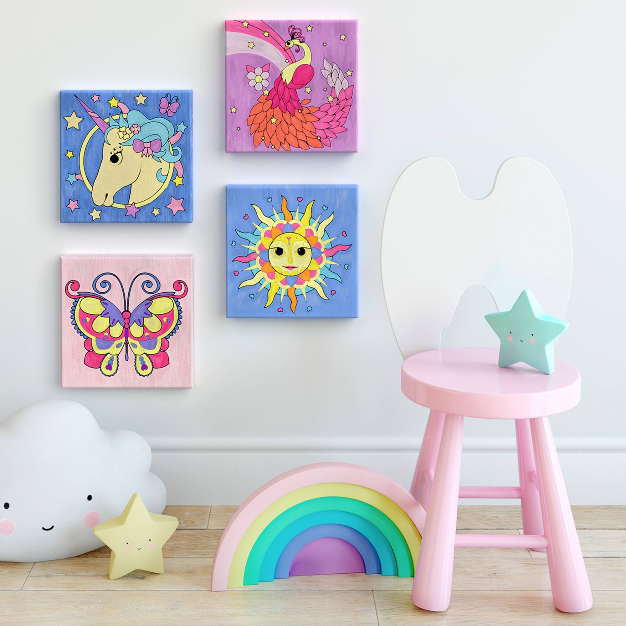 Arteza® Kids Canvas Paint Kit